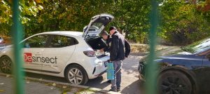 Вход без вредители с Дезинсект