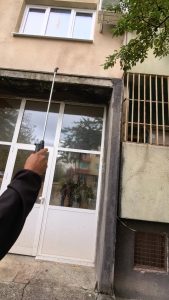 Пръскане срещу гълъби
